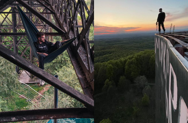 26岁路易斯爬西班牙最高桥梁坠落身亡。（图／脸书 Lewis Stevenson）