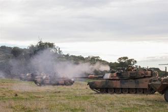 澳增援49輛M1A1 鞏固烏抗俄戰力