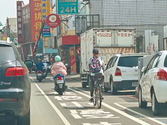推廣YouBike 設2示範自行車道