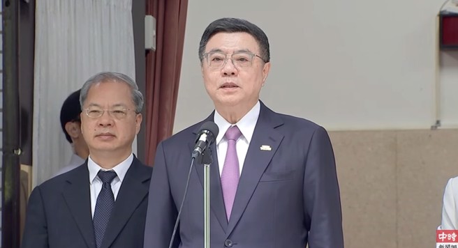 行政院长卓荣泰。（取自直播）