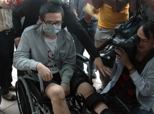 叶男2012年在高雄市内酒驾飙车害死3人，遭判6年徒刑，并在服刑3年后获得假释。（资料照／林和生摄）