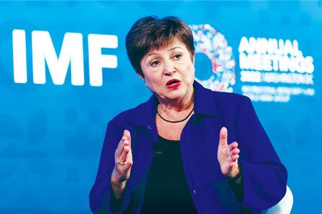 国际货币基金（IMF）总裁乔治艾娃。（图／美联社资料照）