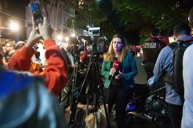 现场聚集大批媒体。(图:shutterstock/达志)