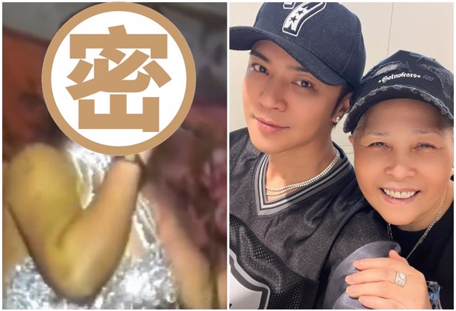 罗志祥母亲40年前当婚礼歌手的画面流出。（图／Threads、showlo  Instagram）