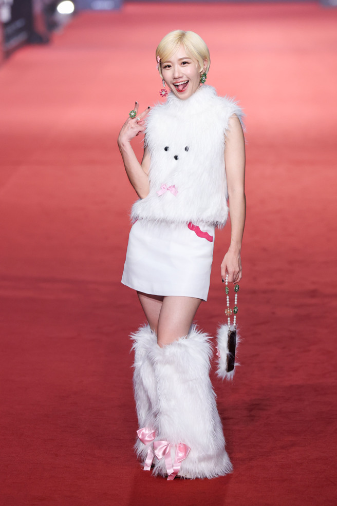 Lulu全身毛茸茸，展现可爱的气息。（图／陈俊吉、罗永铭、杜宜谙摄）