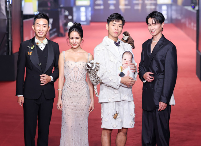 《上山下海过一夜之极岛台湾》主持群。（图／陈俊吉、罗永铭、杜宜谙摄）