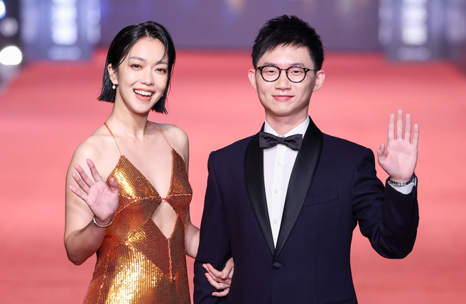 视网膜、大霈现身星光大道。（图／陈俊吉、罗永铭、杜宜谙摄）