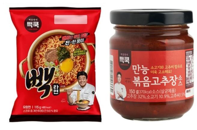 在Coupang酷澎就能买到PAIK COOK白种元特制泡麵和PAIK COOK白种元万用炒辣椒酱。（Coupang酷澎提供）