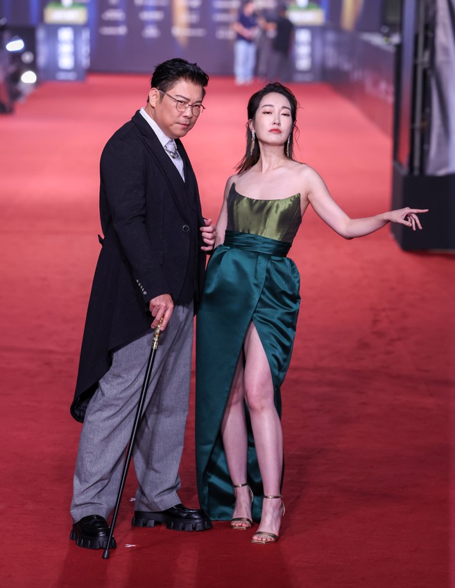 曾國城和巴鈺以《女王大人》入圍。（圖／陳俊吉、羅永銘、杜宜諳攝）