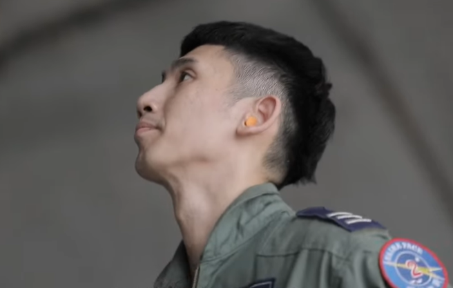 谢沛勋上尉。（取自空军脸书）