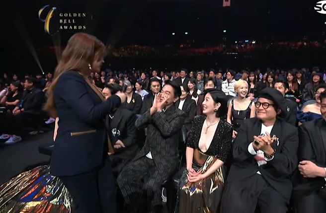 Sandy被爸爸吴宗宪呛。（图／三立电视画面提供）