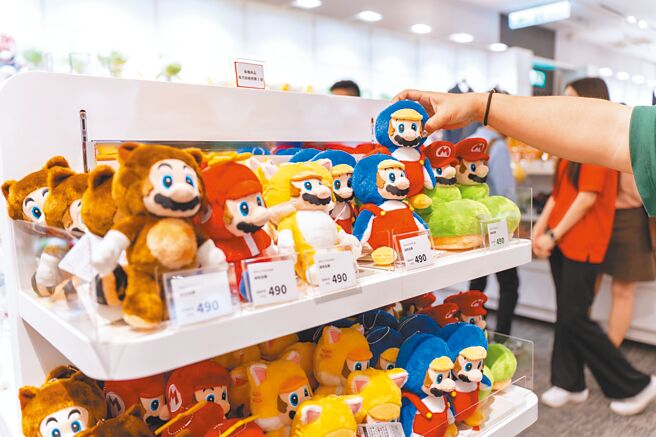 全台首家任天堂快闪店「Nintendo POP-UP STORE」于新光三越台北信义新天地A9开幕。（吴松翰摄）