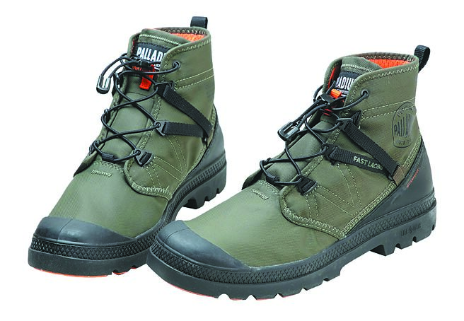 礼客Outlet推Palladium「防水靴」，原价3780元、特价1899元。（礼客Outlet提供）