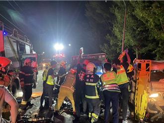 小貨車逆撞3人慘成「夾心餅乾」  肇事駕駛酒測值高達1.25