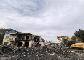 安徽淮南潘集區超市火警致四層自建房及一超市垮塌9人死亡