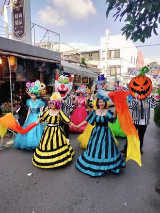 「萬聖搞怪趴‧我們都在藝術街」東海藝術街商圈熱鬧登場