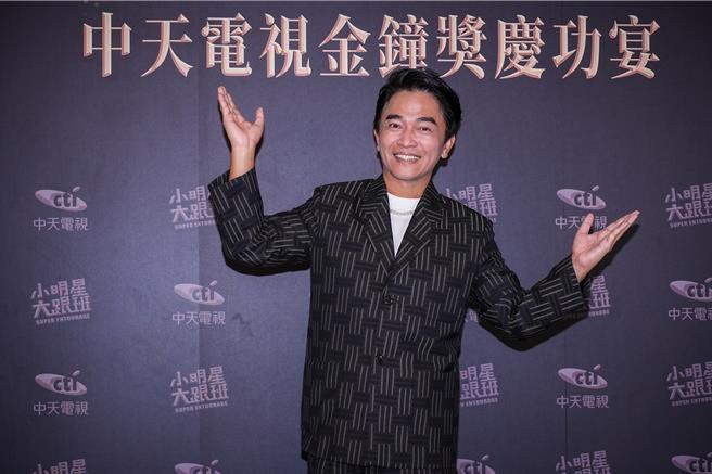 吴宗宪18日开心出席庆功宴。（罗永铭摄）