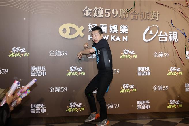 哈林18日開心慶功。（杜宜暗攝）