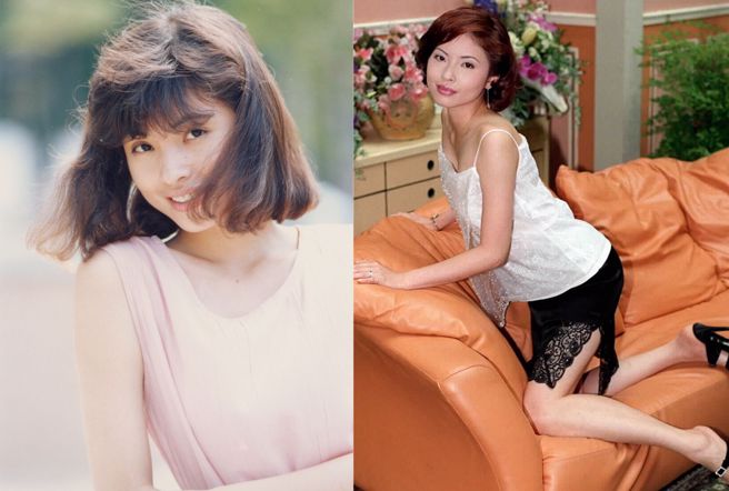 何如芸年轻时造型多变。（图／中时资料照）
