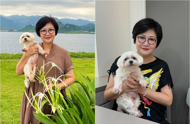 崔佩儀難過宣布狗女兒過世。（圖／崔佩儀臉書）