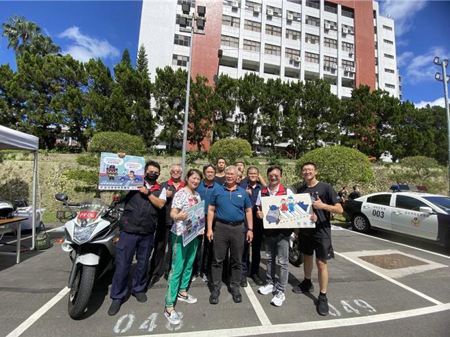 警專校慶，北市交大派員傳承執法經驗。（交大提供）