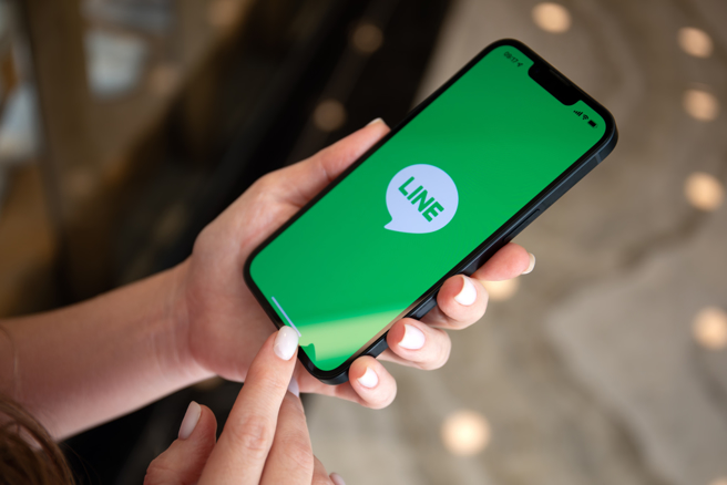LINE官方表示，将在11/5调整代币价格。（示意图：shutterstock／达志）
