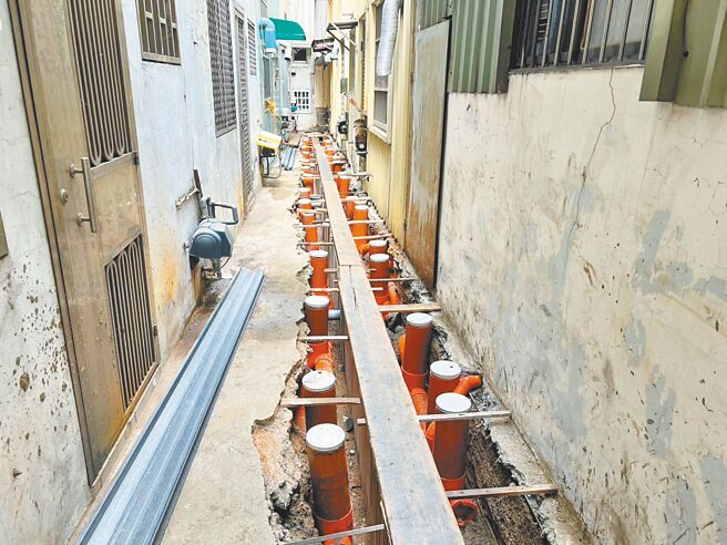 台南市污水下水道接管率29.02％，图为仁德区污水下水道系统，10月起开始施做第2期接管工程。（台南市水利局提供／曹婷婷台南传真）