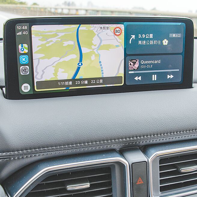 无线Apple CarPlay方便实用。（陈大任摄）