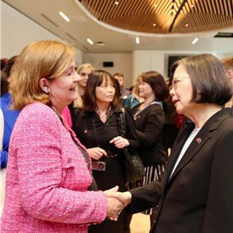 蔡英文結束歐洲行 籲全球共同遏阻中共對台海空侵擾行為