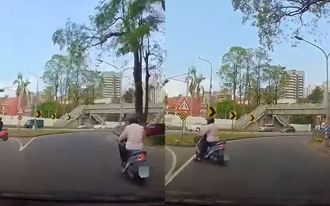 三寶中的霸主！駕駛遇阿婆鬼切險撞 無奈嘆：別離老人家太近