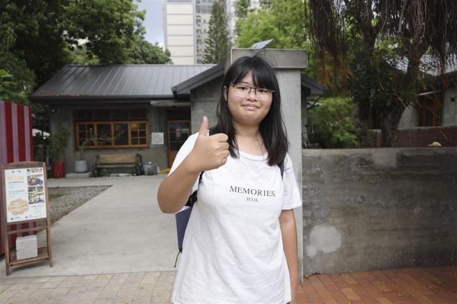 学生李依璇。（记者范瑜摄）