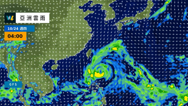 周四至周六，除东北季风影响天气稍凉外，再加上热带性低气压外围云系影响，北部及东北部有雨，或有局部大雨。（翻摄自天气风险脸书）