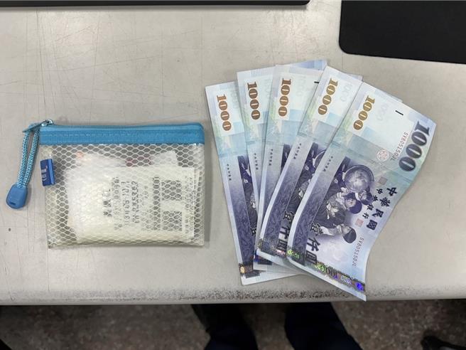 洪姓婦人19日在北投自強市場行竊。（警方提供）