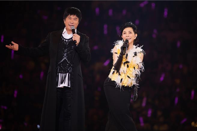 張清芳19日邀請胡瓜擔任嘉賓，兩人展現絕佳默契。（上引娛樂提供）