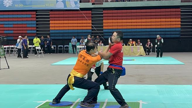 2024全民运在屏东，总共有33个竞赛项目，当中太极拳赛事20日率先登场，全国有20个县市报名参加，一共有622名选手。（谢佳潾摄）