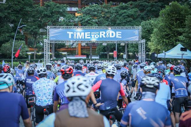 时代骑轮节20日举行。(台中市政府运动局提供)