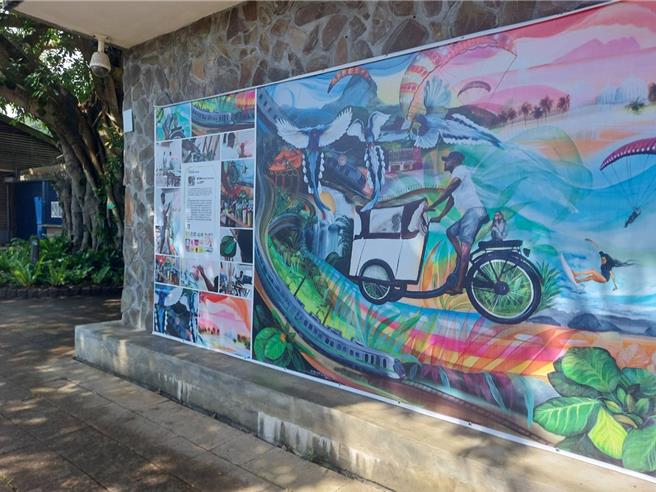 兰城巷弄公司创办人彭仁鸿2015年号召在地青年举办「头城老街文化艺术季」。（兰城巷弄公司提供／吴佩蓉宜兰传真)