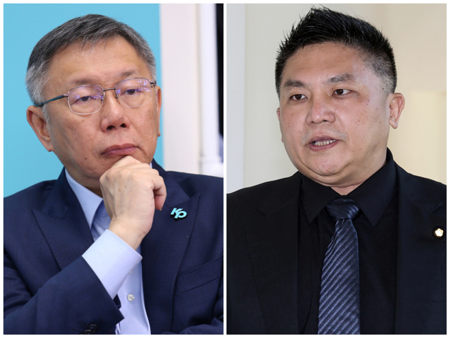 黃暐瀚日前爆料，柯文哲(左)曾問吳宗憲(右)被檢方扣押的USB是否能被破解，但遭吳否認。（合成圖／示意圖／資料照）