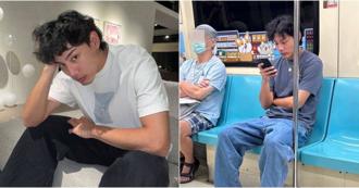 直擊／就是他！收服啦啦隊女神　各務孝太被野生捕獲