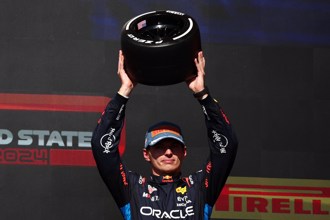 F1》維斯塔潘美國大獎賽摘第三 本季第12度站上頒獎台