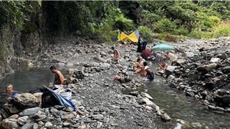 宜蘭知名秘境芃芃野溪溫泉 規劃打造成第二個清水地熱