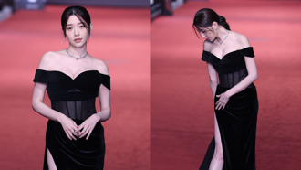 郭雪芙無緣金鐘視后…超頂戰袍照流出　正面驚見「巨大白蝶」