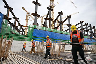 營建業趕工 鋼筋廠本季看旺