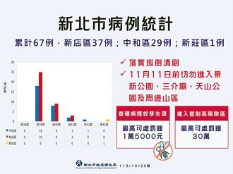 新莊現登革熱首例 免費領快篩