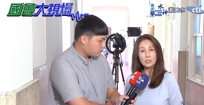 立委高金素梅。（取自中天新闻）