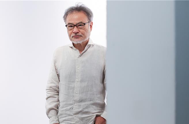 黑澤清暌違8年帶著新片《仇雲殺機》來台5天4夜宣傳。（陳俊吉攝）