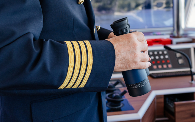 船長是遊輪最高指揮官，健康狀況與人身安全對於航程非常重要。（示意圖：shutterstock／達志）
