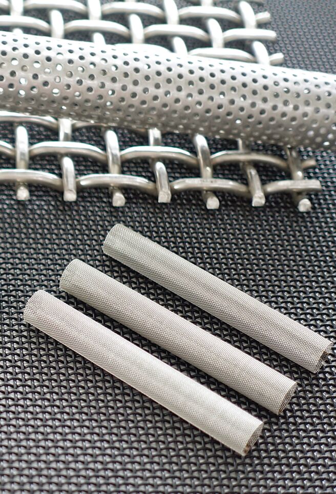 永昇鐵網創新研發能力強，可協助客戶開發各式材質的鐵網製品。圖／業者提供