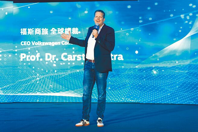 福斯商旅全球总裁Carsten Intra亲自来台，表达对台湾市场的重视。（吴松翰摄）