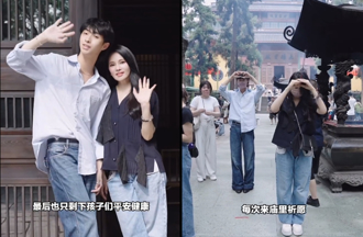 伊能靜找兒子小哈利去拜拜　承認「總被外界引起無名火」